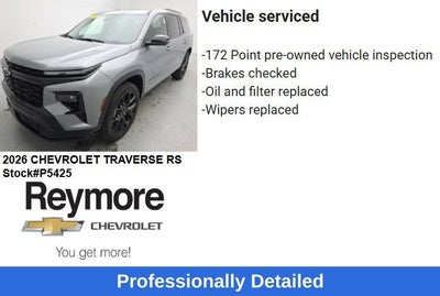 2026 Chevrolet Traverse RS