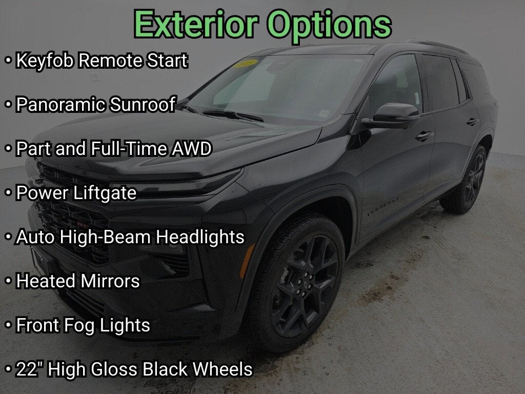 2025 Chevrolet Traverse RS