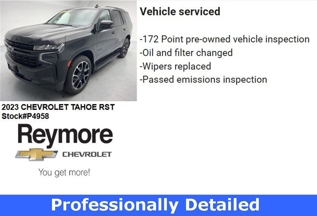 2023 Chevrolet Tahoe RST