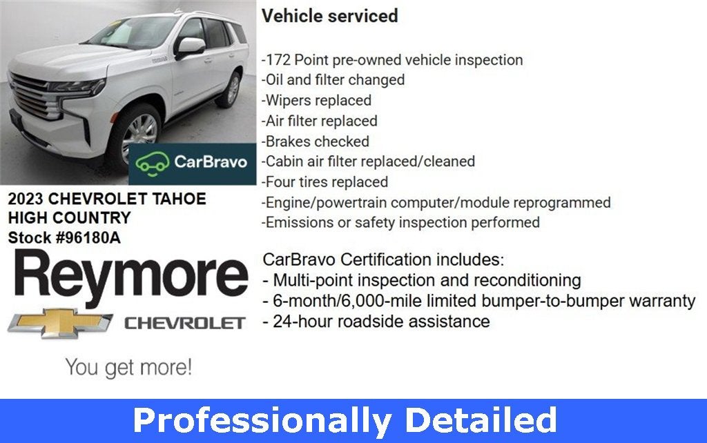 2023 Chevrolet Tahoe High Country