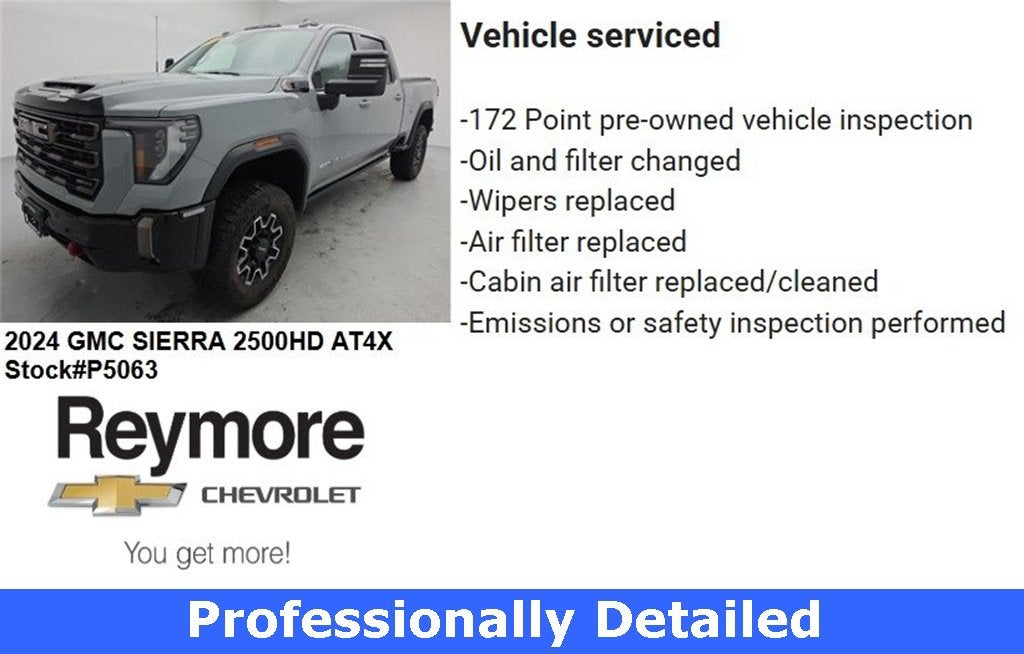 2024 GMC Sierra 2500 HD AT4X