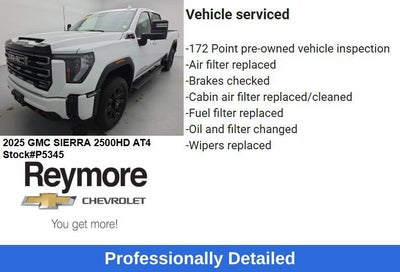 2025 GMC Sierra 2500 HD AT4
