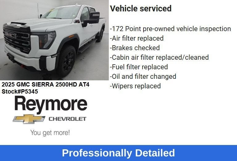 2025 GMC Sierra 2500 HD AT4