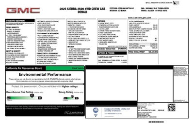2025 GMC Sierra 2500 HD Denali