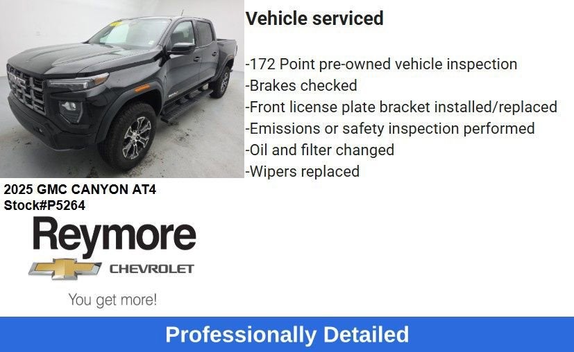 2025 GMC Canyon AT4