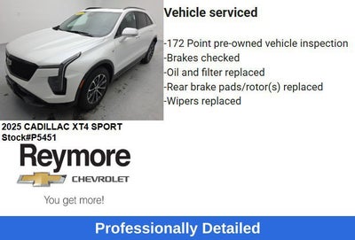 2025 Cadillac XT4 Sport