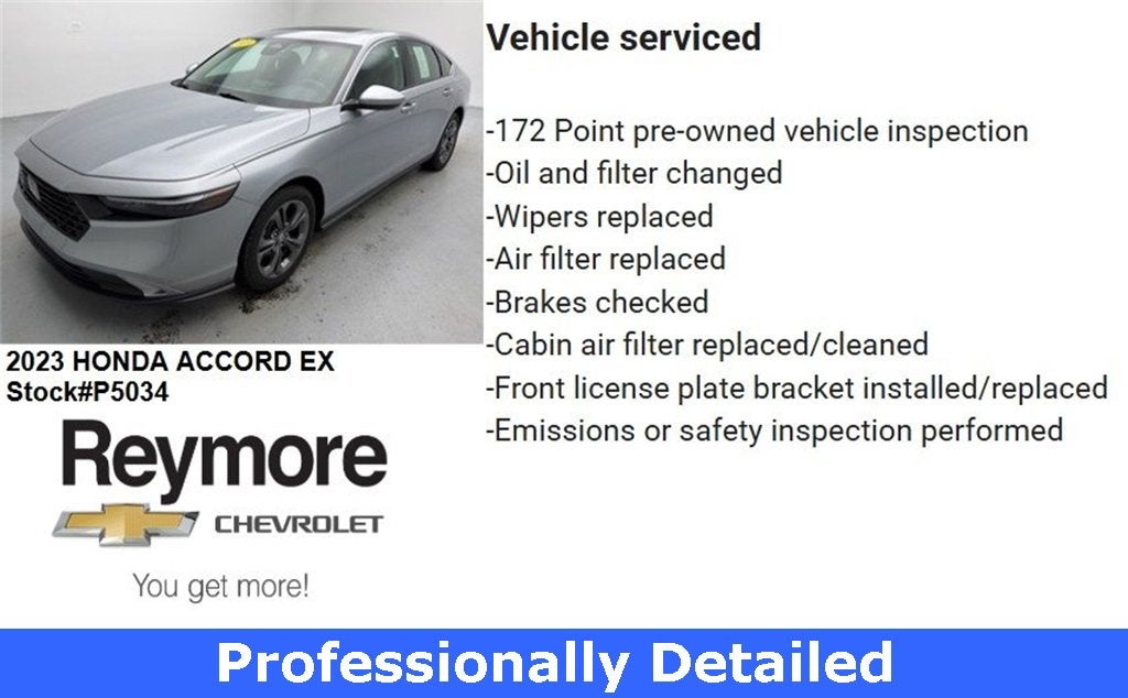 2023 Honda Accord EX