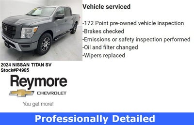 2024 Nissan TITAN Crew Cab SV 4x4