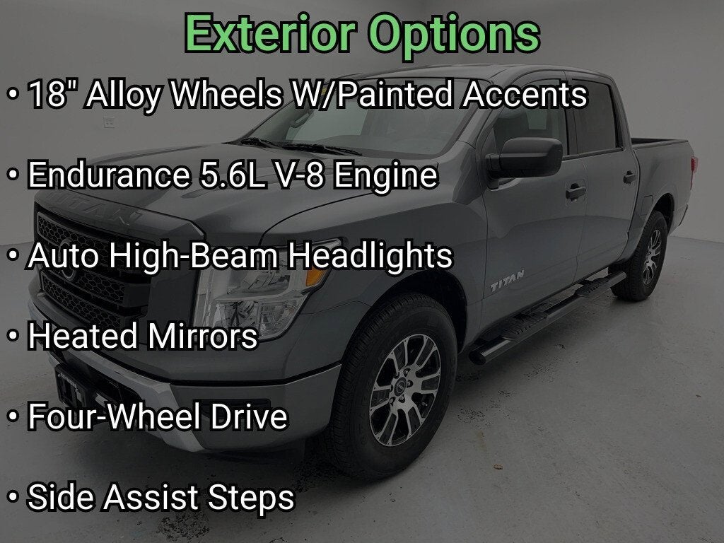 2024 Nissan TITAN Crew Cab SV 4x4