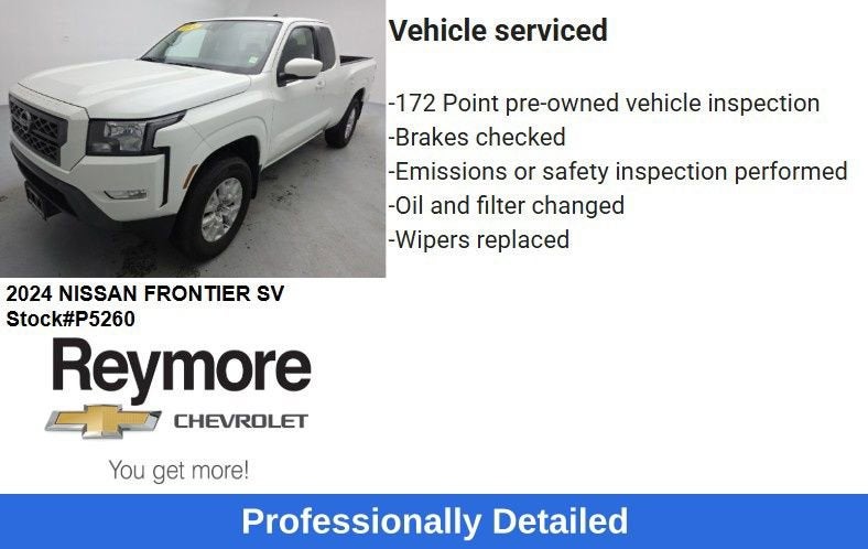 2024 Nissan Frontier SV