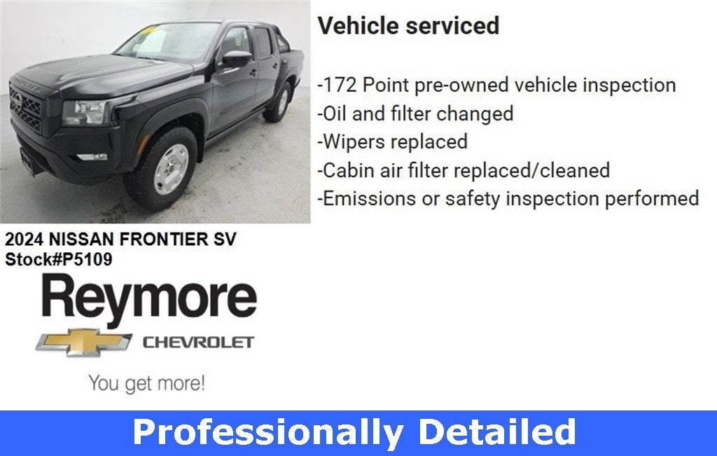 2024 Nissan Frontier Crew Cab SV 4x4