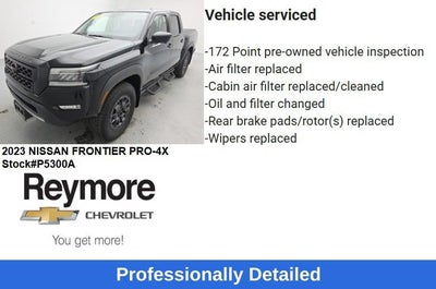 2023 Nissan Frontier Crew Cab PRO-4X 4x4
