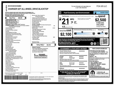 2023 Dodge Charger SXT AWD