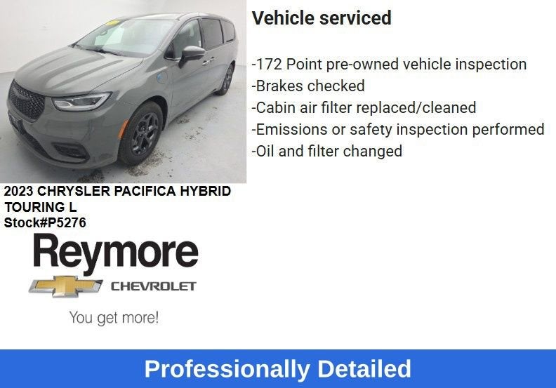 2023 Chrysler Pacifica Hybrid Touring L