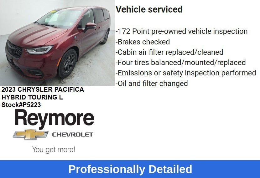 2023 Chrysler Pacifica Hybrid Touring L
