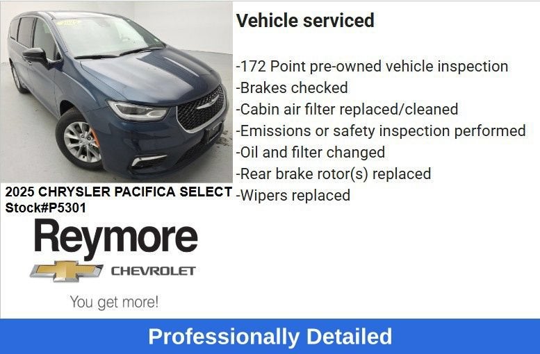 2025 Chrysler Pacifica Select