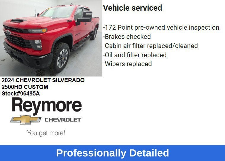 2024 Chevrolet Silverado 2500 HD Custom