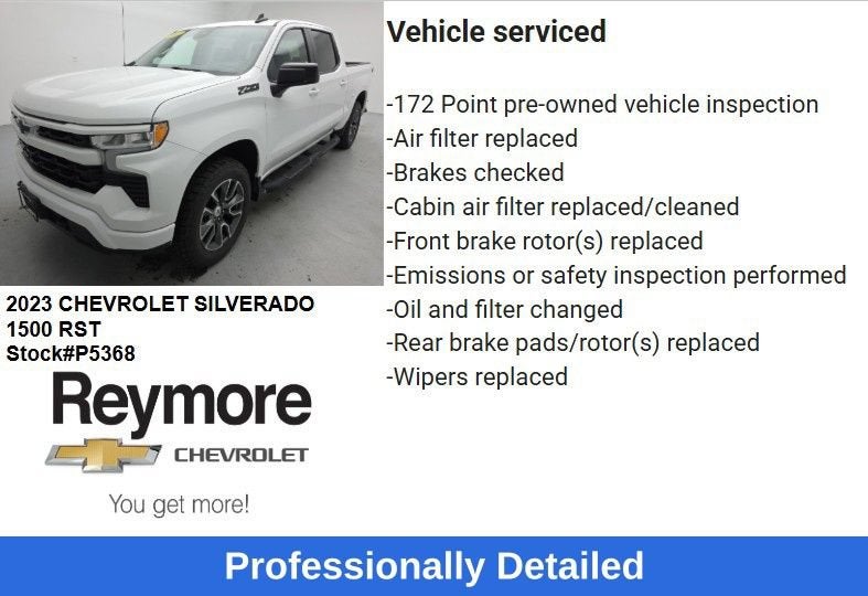 2023 Chevrolet Silverado 1500 RST