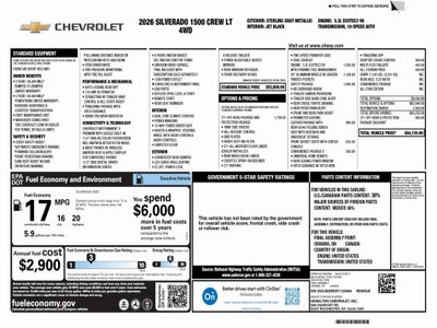 2026 Chevrolet Silverado 1500 LT