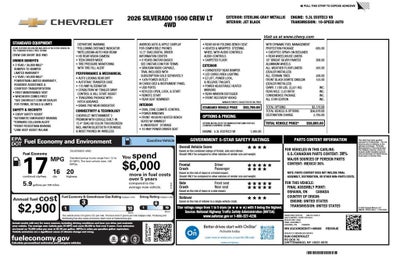 2026 Chevrolet Silverado 1500 LT