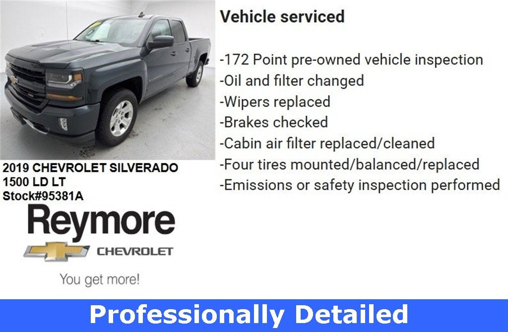 2019 Chevrolet Silverado LD LT