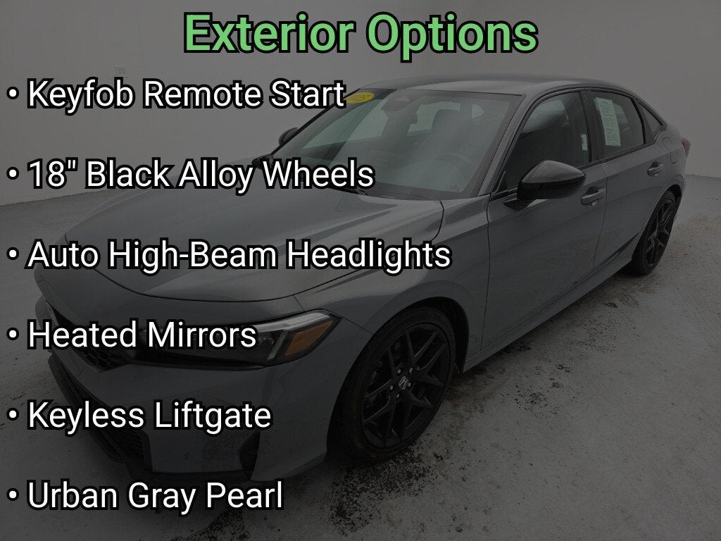 2025 Honda Civic Sedan Sport