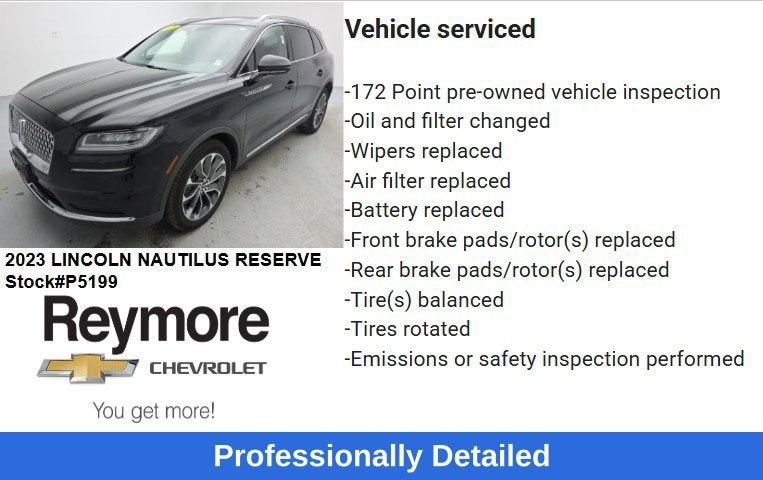 2023 Lincoln Nautilus Reserve