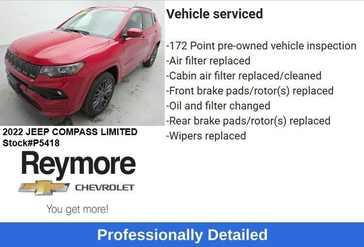 2022 Jeep Compass (RED) Edition 4x4