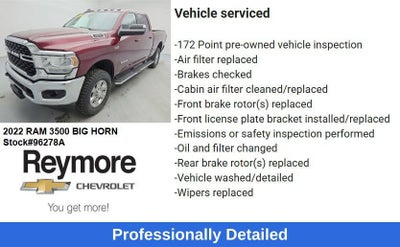 2022 RAM 3500 Big Horn