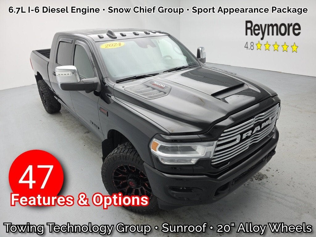 2024 RAM 3500 Laramie Mega Cab 4x4 6'4" Box