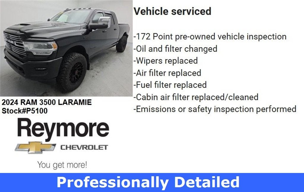 2024 RAM 3500 Laramie Mega Cab 4x4 6'4" Box