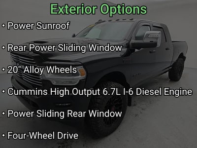 2024 RAM 3500 Laramie Mega Cab 4x4 6'4" Box