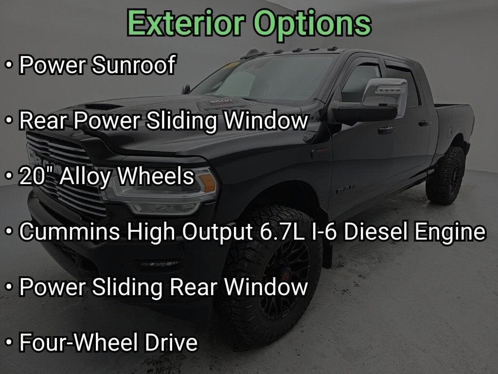 2024 RAM 3500 Laramie Mega Cab 4x4 6'4" Box