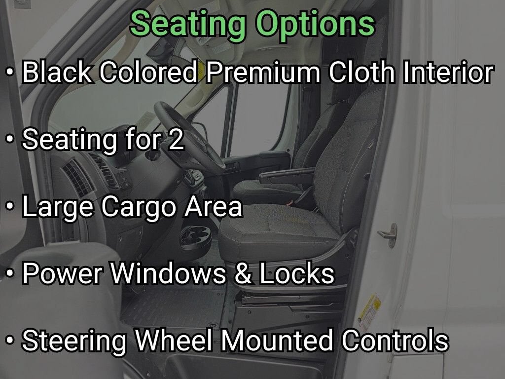 2025 RAM ProMaster Cargo Van Tradesman