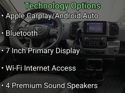 2025 RAM ProMaster Cargo Van Tradesman