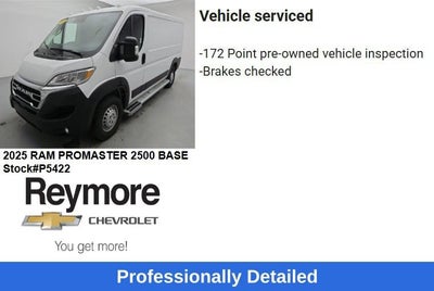 2025 RAM ProMaster Cargo Van Tradesman