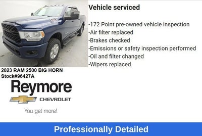 2023 RAM 2500 Big Horn Crew Cab 4x4 6'4" Box