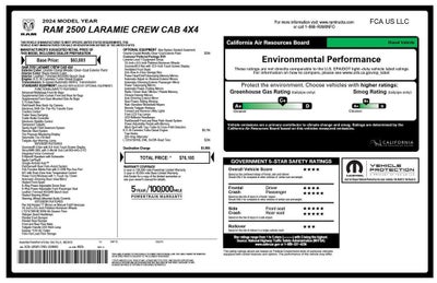 2024 RAM 2500 Laramie Crew Cab 4x4 6'4" Box