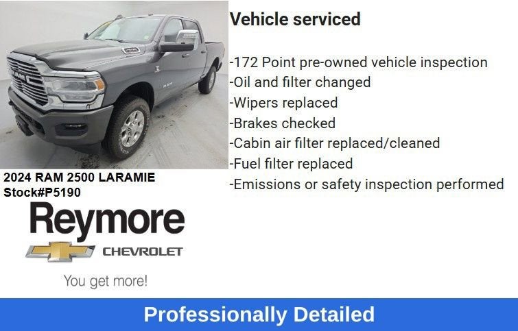 2024 RAM 2500 Laramie Crew Cab 4x4 6'4" Box