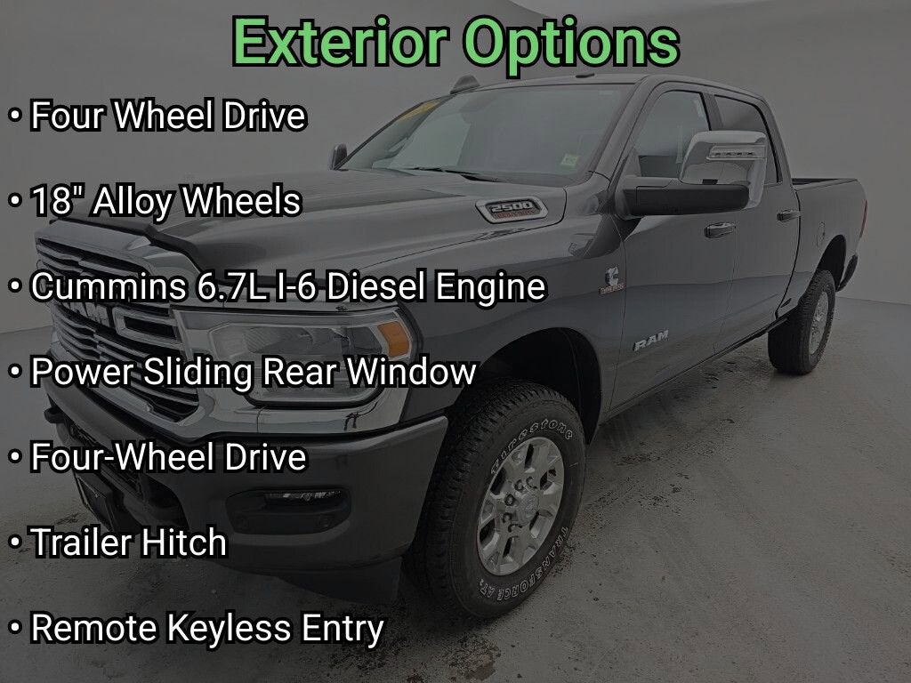 2024 RAM 2500 Laramie Crew Cab 4x4 6'4" Box