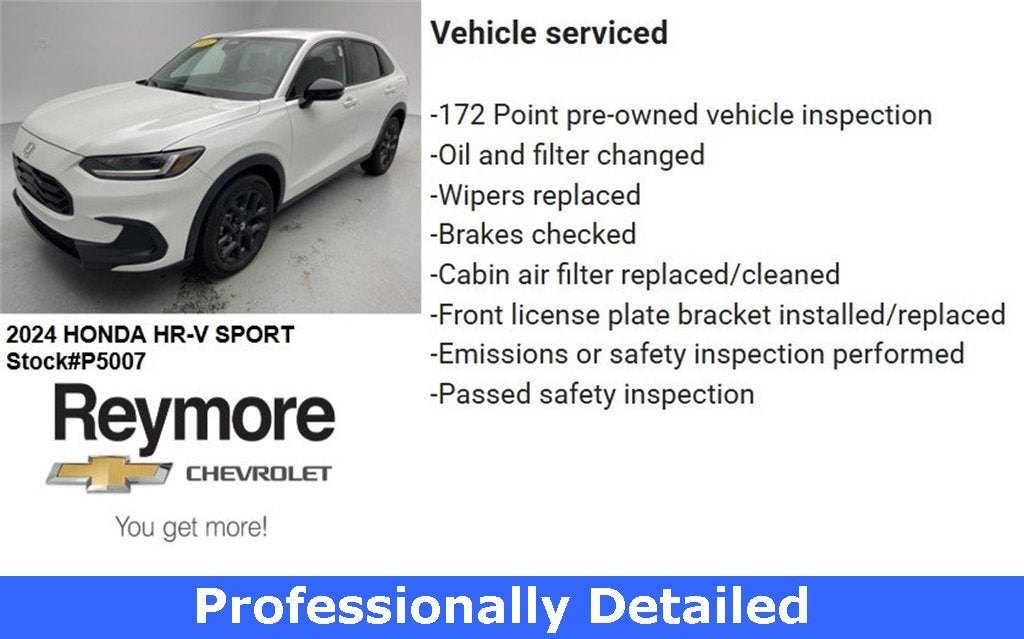 2024 Honda HR-V AWD Sport