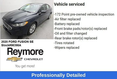 2020 Ford Fusion SE