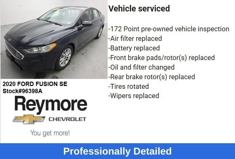 2020 Ford Fusion SE