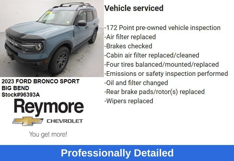 2023 Ford Bronco Sport Big Bend
