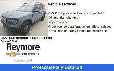 2025 Ford Bronco Sport Big Bend