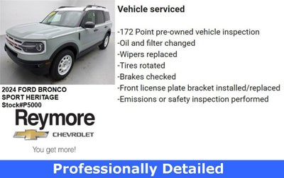 2024 Ford Bronco Sport Heritage