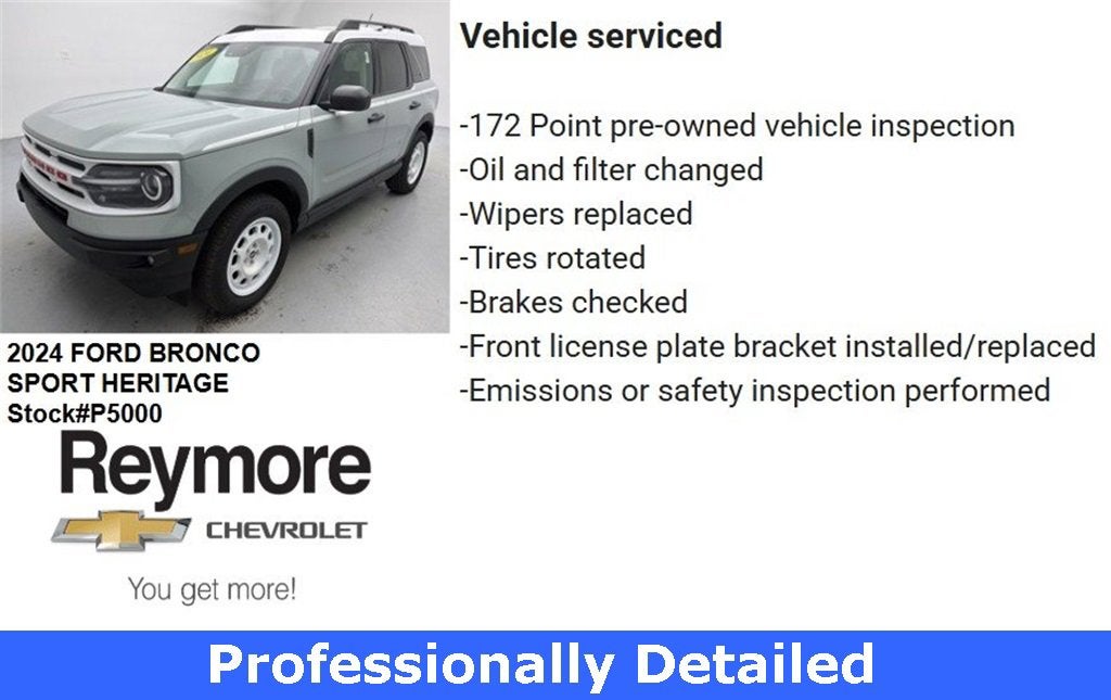 2024 Ford Bronco Sport Heritage