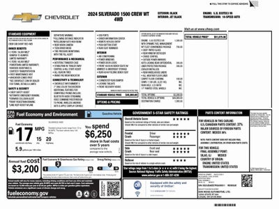 2024 Chevrolet Silverado 1500 WT