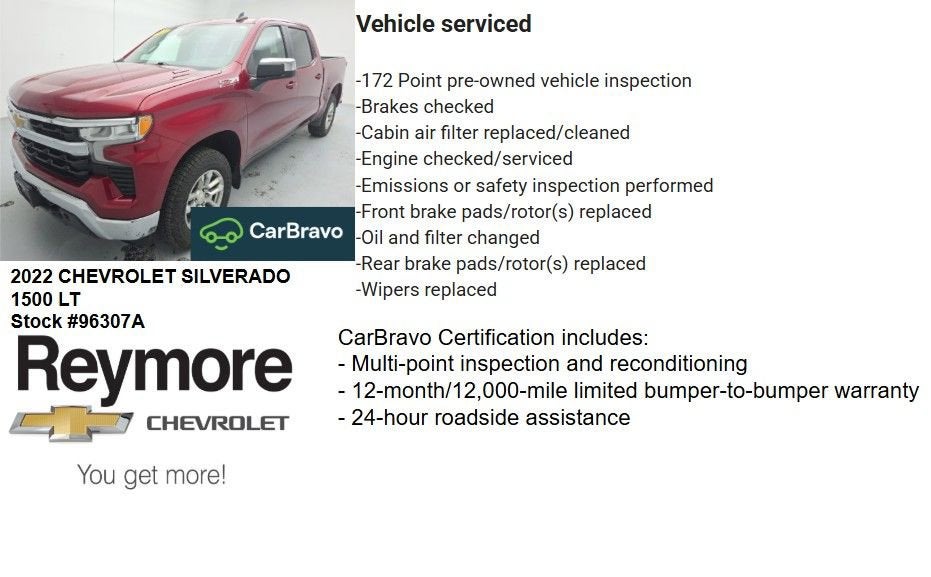 2022 Chevrolet Silverado 1500 LT