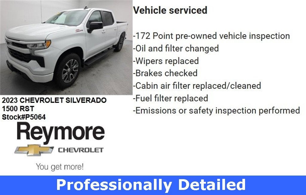 2023 Chevrolet Silverado 1500 RST